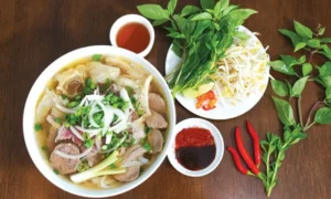 top quán phở huyện Mê Linh